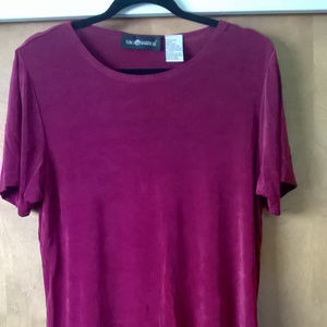 Short sleeve stretch top